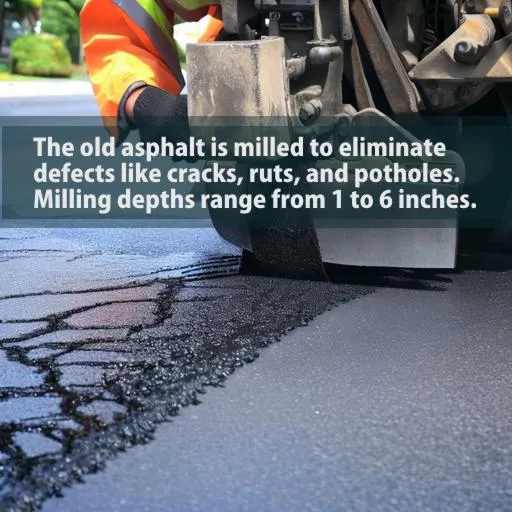 Asphalt Milling Depth