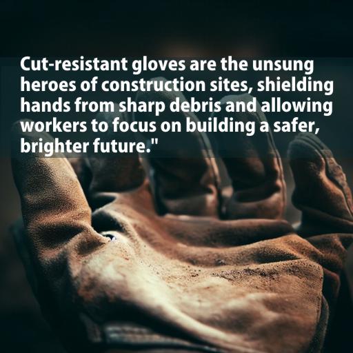 Cut-resistant gloves protect hands