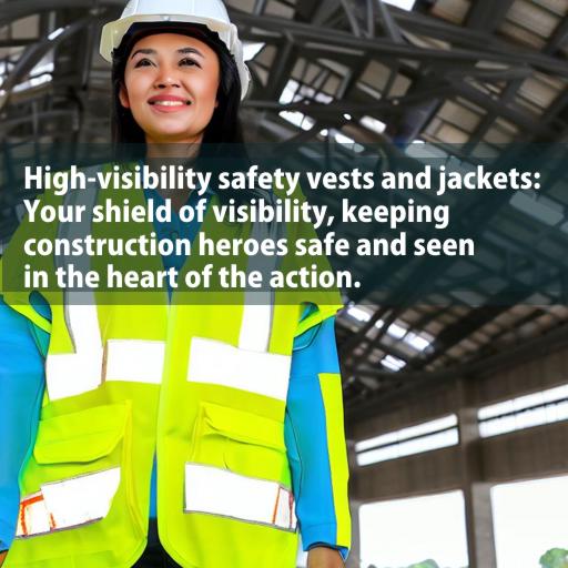 High-visibility safety vests, jackets