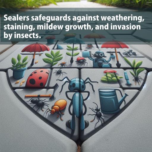 safeguards against weathering, staining, mildew growth, and invasion by insects.