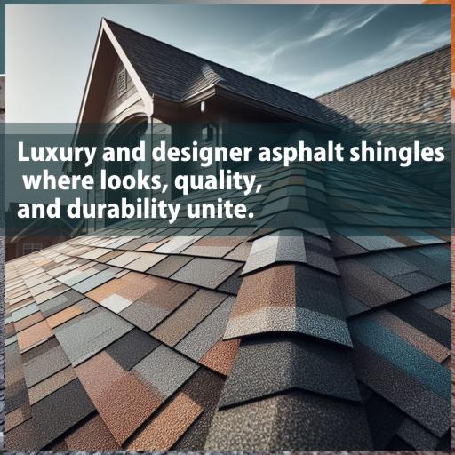 Luxury and Designer Asphalt Shingles