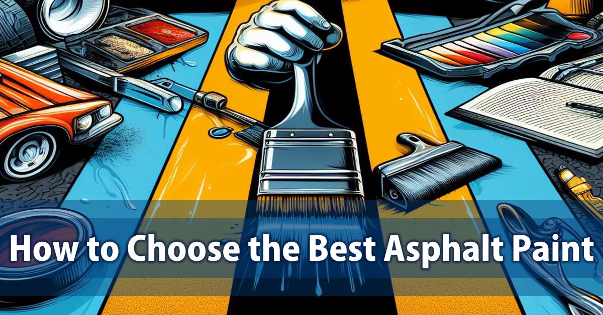 How to Choose the Best Asphalt Paint