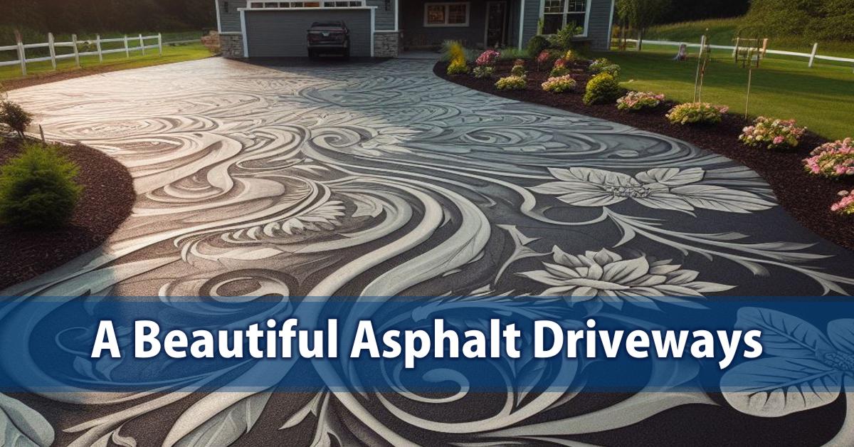 A Beautiful Asphalt Driveways