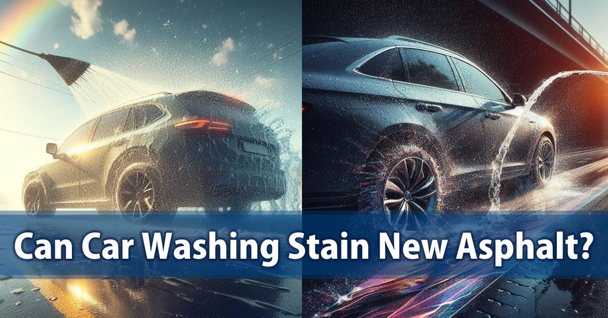 Can Car Washing Stain New Asphalt