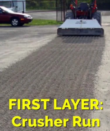 First Layer Crusher Run