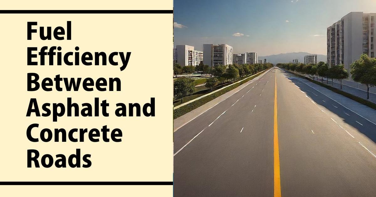 Difference in Fuel Efficiency Between Asphalt and Concrete Roads