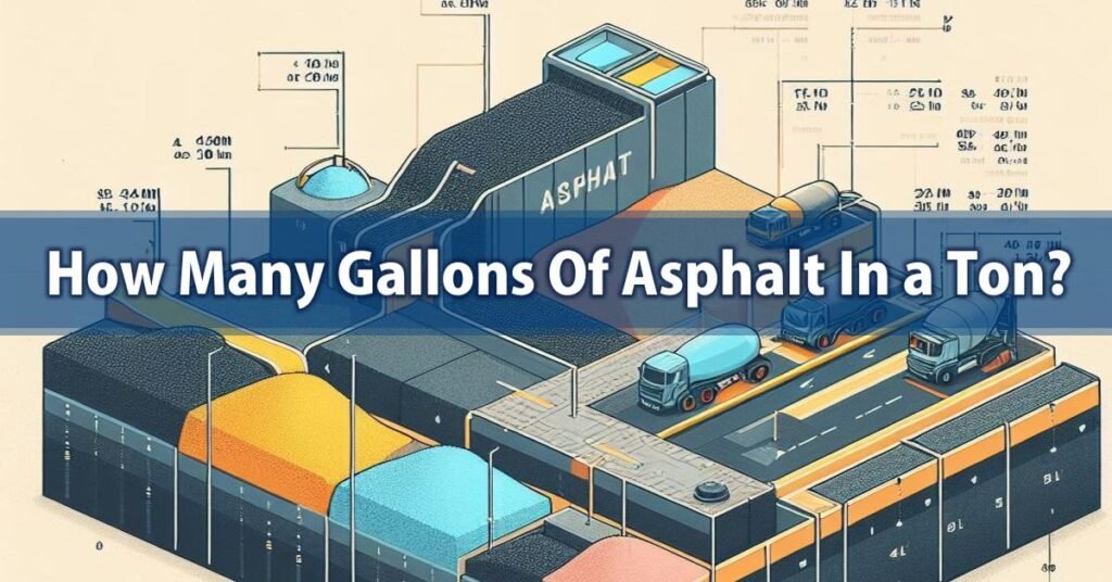 How Many Gallons Of Asphalt In a Ton?