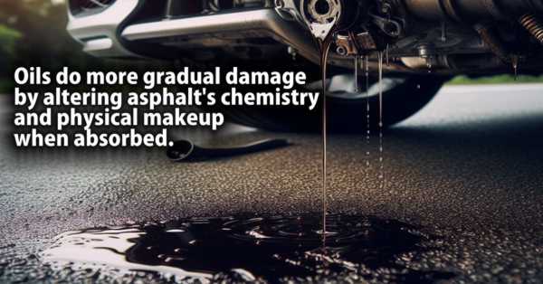 oils do more gradual damage