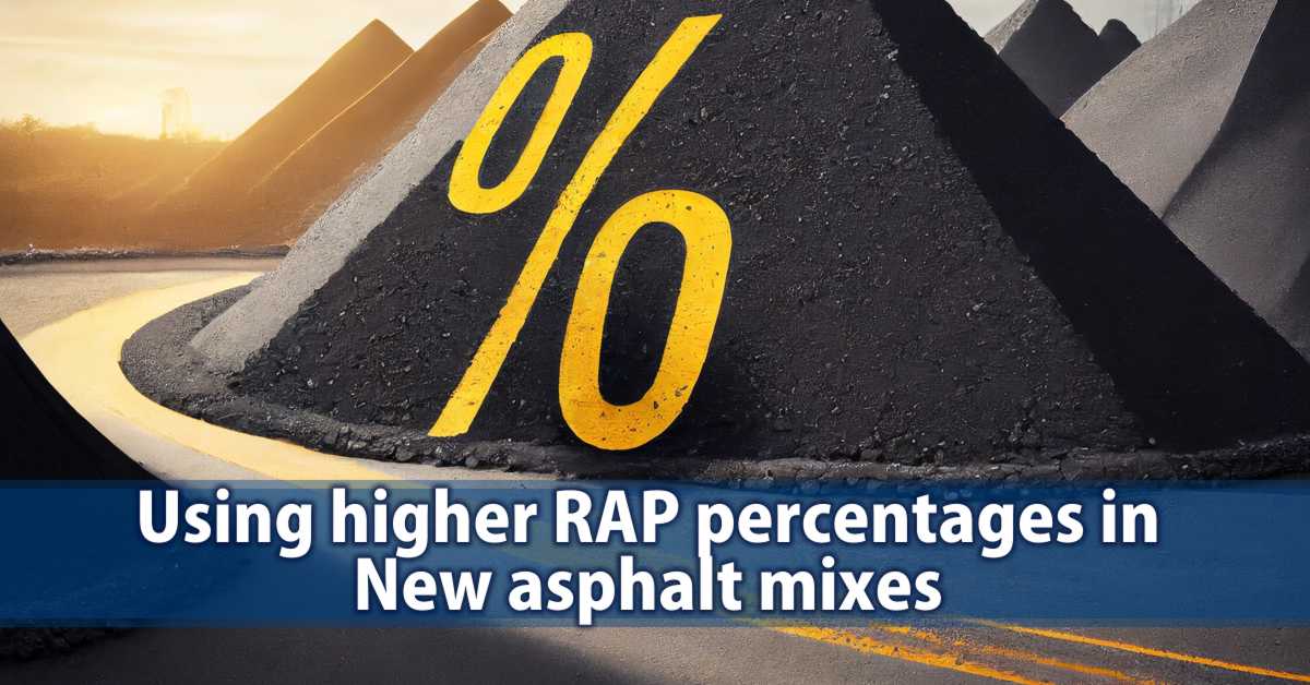 Using higher RAP percentages