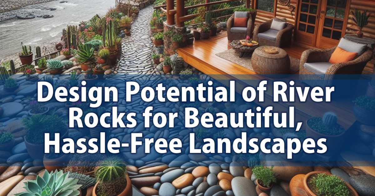Design Potential of River Rocks for Beautiful