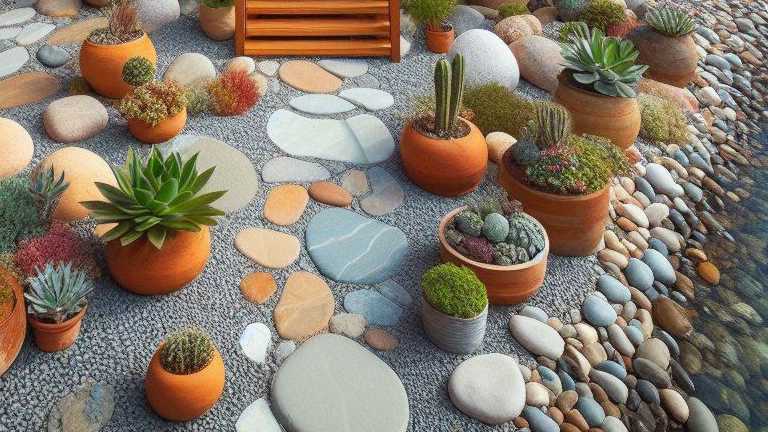 Patio Design With Rocks