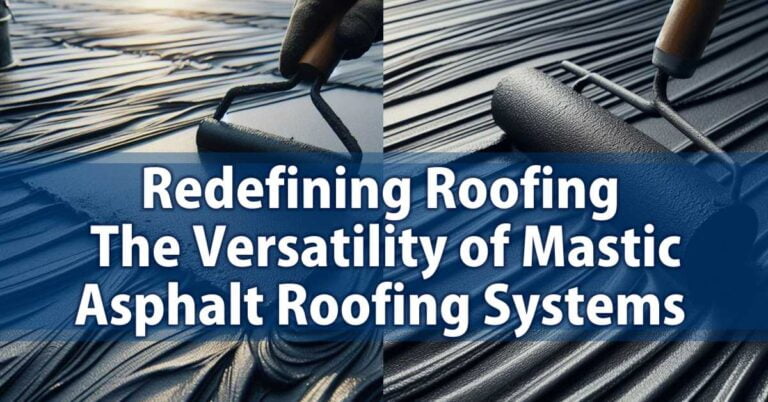 Mastic Asphalt Roofing Systems