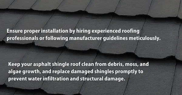 Asphalt Shingle Techniques