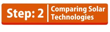 Comparing Solar Technologies