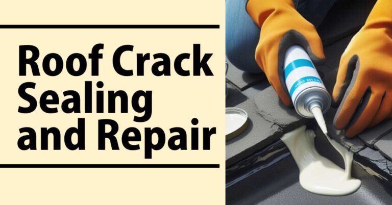 Roof Crack Sealing and Repair