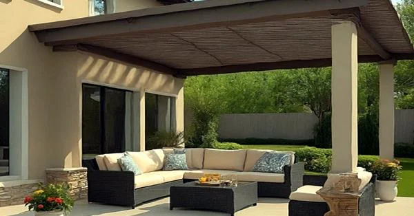 beautiful patio cover