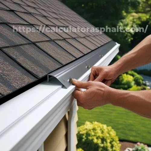 starter strip at the roof's edge