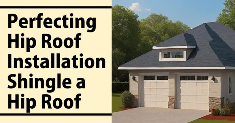 Perfecting Hip Roof Installation