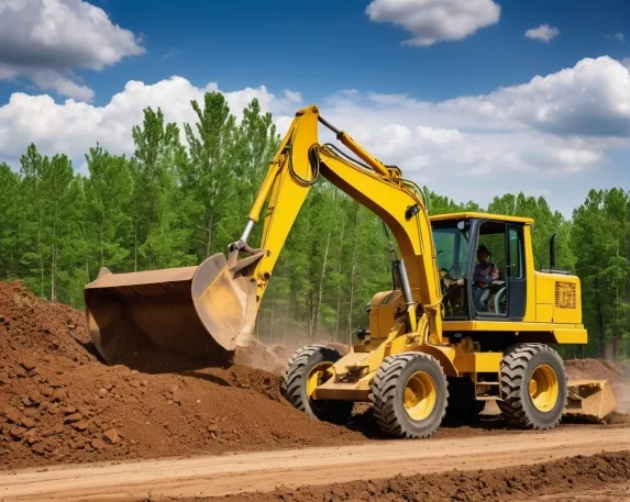 Excavating the Road Site