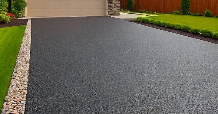 Tar-and-Chip Driveway