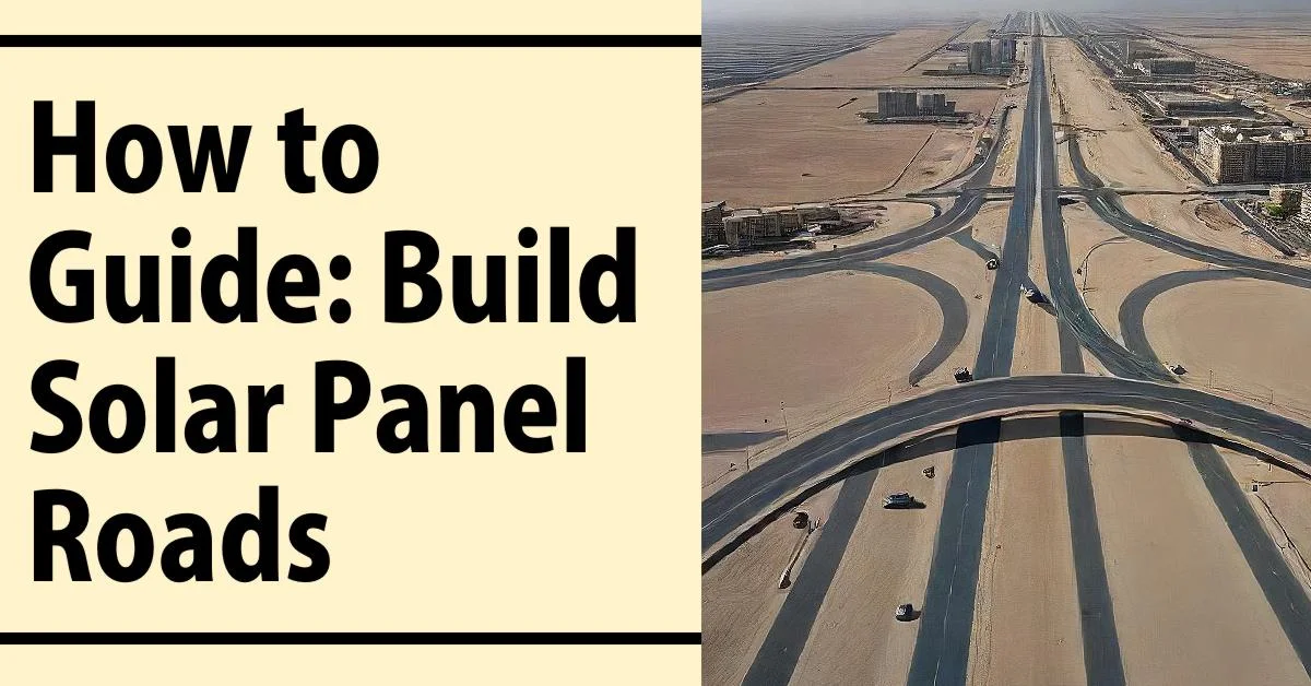 Step-by-Step Guide on How to Build Solar Panel Roads