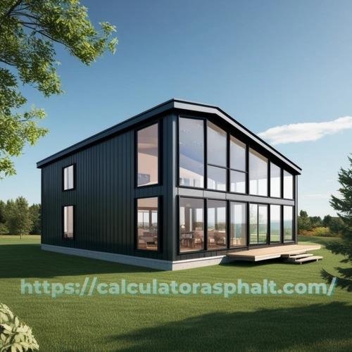 modern steel frame home