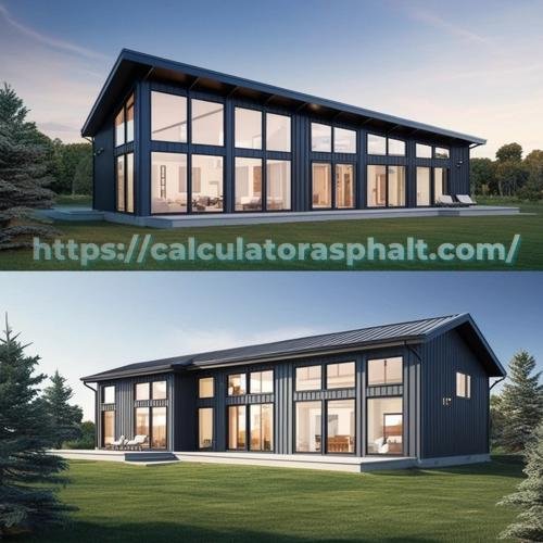 modern steel frame home