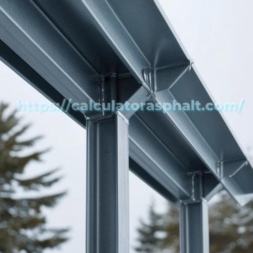 steel frame's structural elements