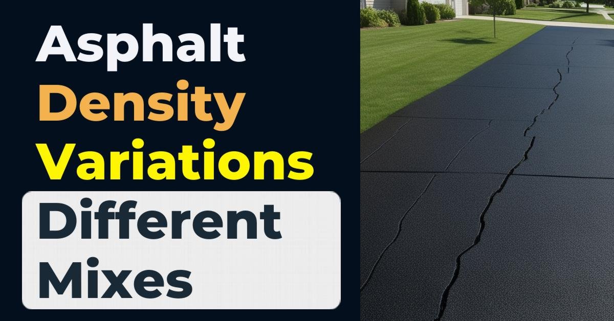 Understanding Asphalt Density Variations: Why Different Mixes Matter for Your Project