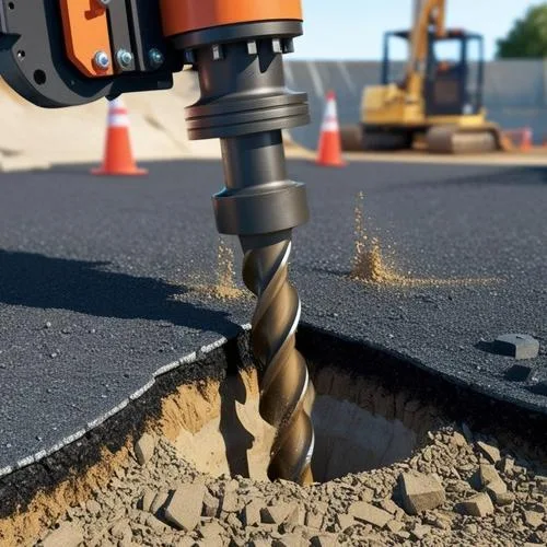 Hammer Drill in Deep Drilling