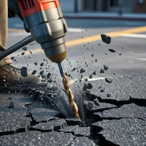 asphalt patchwork repair