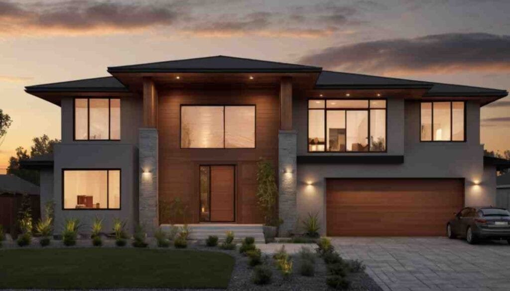 Urban hip roof
