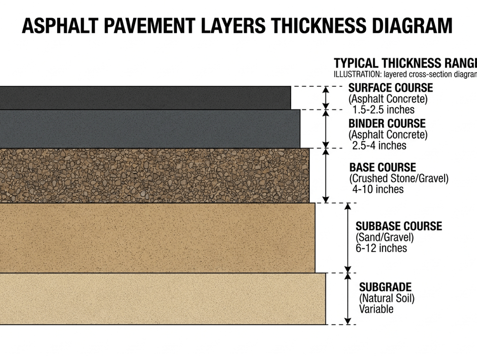 layered cross-section diagram